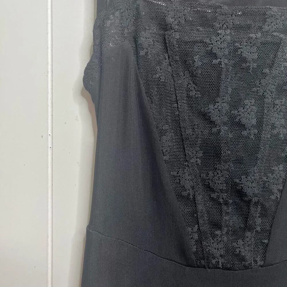 Free People dress midi dress or mini dress mesh floral lace